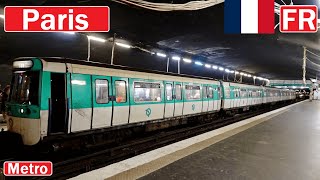 PARIS METRO / Métro de Paris 2023 [4K]