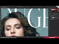 How to Create a Magazine Cover in Photoshop  Tutorial  PE101
