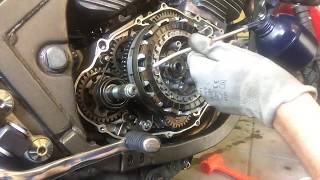 Yamaha SRX600 : Big end failure or something else ? Part 4 :  Clutch rebuild and adjustment