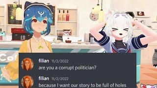 I Exposed Vtuber Filian's Horrible DMs Live on her Twitch Stream