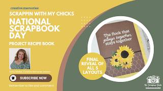 National Scrapbook Day Layouts COMPLETE Walkthrough | 5 Easy Scrapbook Layout Ideas