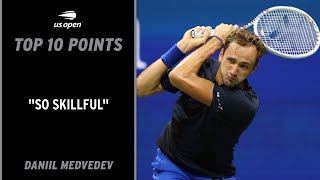 Daniil Medvedev | Top 10 Points | 2022 US Open