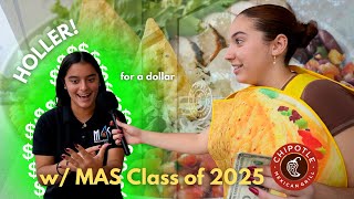 Holler for a Dollar- Chipotle Fundraiser w/ MAS Class of 2025