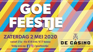 Goe Feestje - Feest mee op 2 mei 2020!