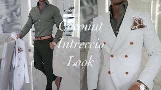 The Ultimate White Double Breasted Suit | Menswear | #shorts