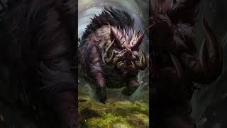 Babi Ngepet Demon Boar in Indonesian Mythology #shorts #mythology #legends #monster #legend #beast