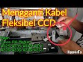 Cara mengganti kabel scanner atau fleksibel CCD mesin fotocopy Canon iR Advance Medium All type