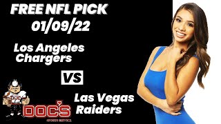 NFL Picks - Los Angeles Chargers vs Las Vegas Raiders Prediction, 1/9/2022 Week 18 NFL Best Bet