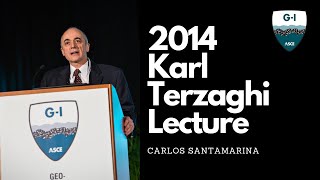 2014 Karl Terzaghi Lecture: Carlos Santamarina: Energy Geotechnology