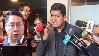 Bolivia Senador, Gob se presto del FMI de emergencia, Luis Arce miente