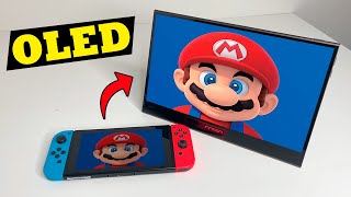 Cheap way to turn your Nintendo Switch into an OLED | Portable Monitor