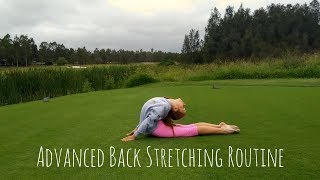 Advanced Back Stretching Routine