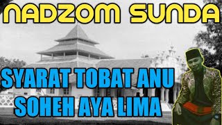 Nadzom Sunda | Syarat Tobat Anu Soheh Aya Lima