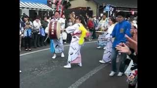 2012成田太鼓祭り　パレード　その１