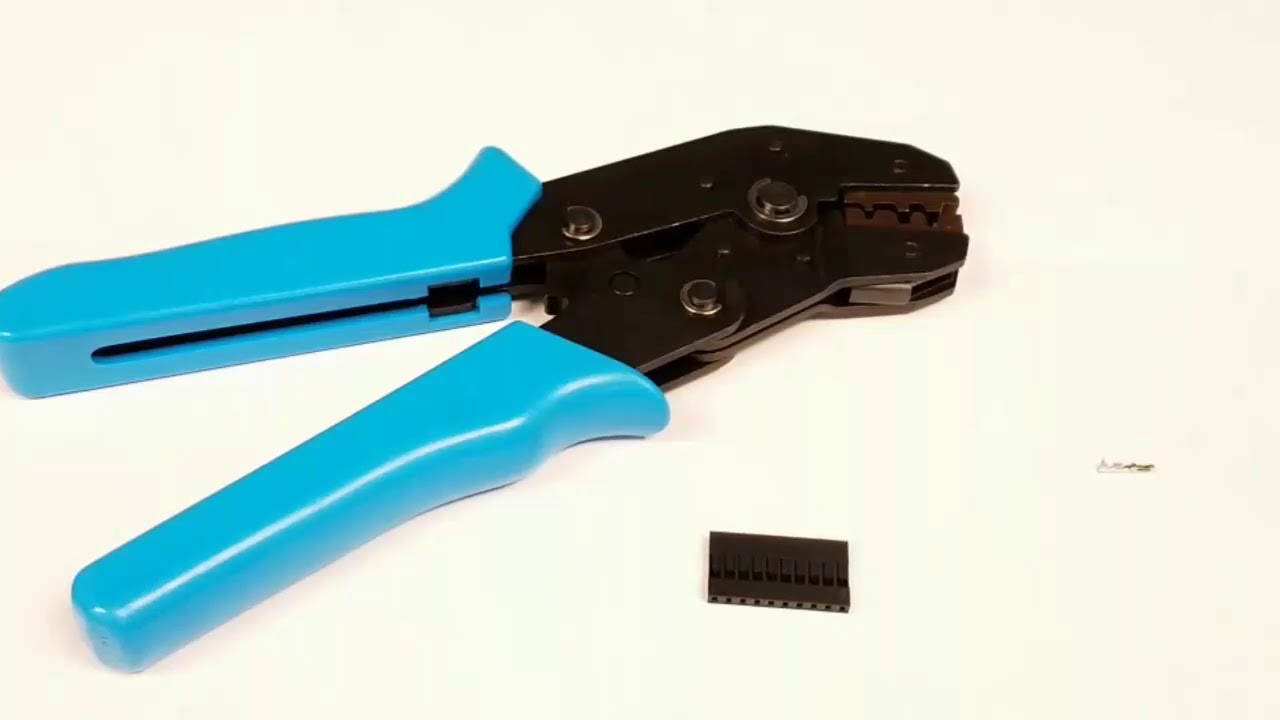 Dupont Connector Crimping Tool Tutorial - SN-28B - YouTube