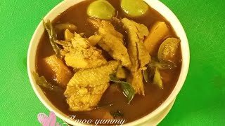 แกงไตปลาสูตรเด็ด/  Thai Fish Organs Sour Soup ( Southern style)