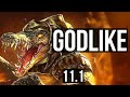 RENEKTON vs POPPY (TOP) | Rank 7 Renekton, 8/2/8, 400+ games, Godlike | NA Grandmaster | v11.1