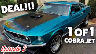 DEAL on a 1 of 1 RARE 1969 Mustang! Chasing Classics with Rob Evans of Bob Evans Classics Episode 2