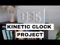 I Built a Minimalistic Kinetic Clock Project with my 3D Printer and Arduino