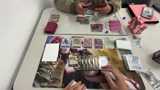 (OP09) Rob Lucci vs Shanks! Rare \u0026 Sleeveless Locals Round 1! One Piece TCG POV