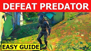 Defeat Predator! *LOCATION* Fortnite Jungle Challenges!