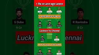 Lsg Vs Csk Prediction | Lsg Vs Csk Dream11 Team | Lucknow Vs Chennai Dream11 Team | Lsg Vs Csk