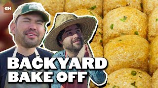 Garden Fresh Dinner Rolls | Epic Backyard Bake Off 👨‍🍳