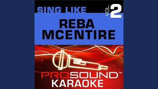 Is There Life Out There (Karaoke Instrumental Track) (In the Style of Reba McEntire)