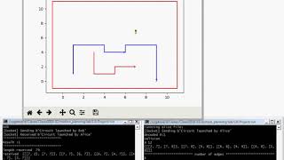 Simulation of Privacy-Preserving 2D Paths