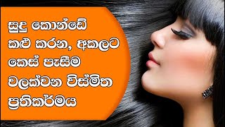 මවිත කරවමින් හිසකෙස් සීග්‍රයෙන් වර්ධනය කරවන ලොව සාර්ථකම ප්‍රතිකාරය මෙන්න - fast hair growth