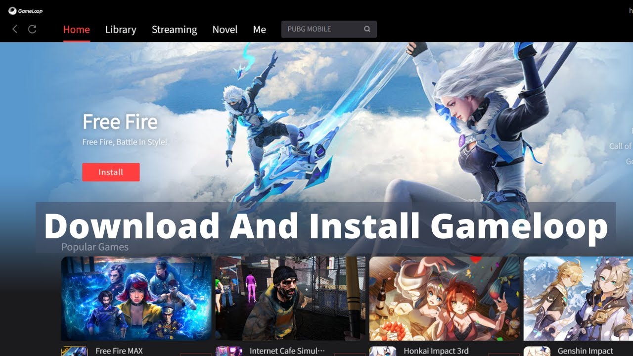 How To Download And Install Gameloop Emulator 2023 - YouTube