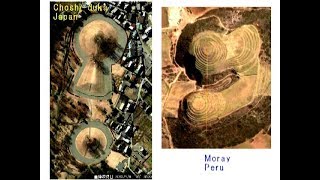 2313（3）Strange Similarity・Japanese Burial Mounds vs Moray, Peru謎の類似性・日本の前方後円墳vsペルーのモレイ