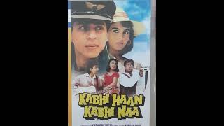 KABHI HAAN KABHI NAA MOVIE DVD / Sharukh khan