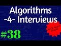 Best Algorithm Job Interview Question - Arrays ** PYTHON ** 2017
