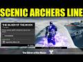 destiny 2 - find a scenic spot in archers line on the moon (THE SILVER OF THE MOON triumph) Location