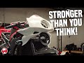 Held together with TIN FOIL?! | 2008 CBR1000RR Street Fighter Build - Day 12