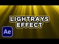 Animated 3D Light Rays in After Effects | Tutorial