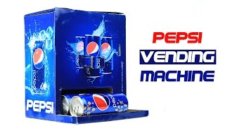 How to make Pepsi Vending Machine with measurements