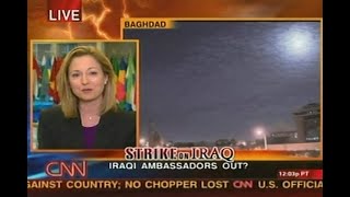 CNN Iraq War Shock & Awe March 19, 2003