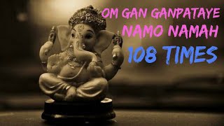 Om Gan Ganpataye Namo Namah | Ganesh Mantra 108 Times | Amitabh Bachchan Song