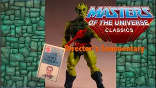 Secrets of the MOTU Classics Whiplash figure from Mattel. Origins revealed and how toys are made!