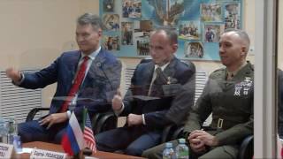 Russian State Commission Meeting and Final ISS Expedition 52-53 Pre-Launch Crew News Conference