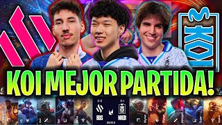 JOJOPYUN Y ELYOYA EN LA MEJOR PARTIDA DE KOI! | BDS vs KOI RESUMEN LEC INVIERNO 2025 LVP