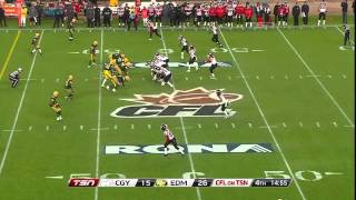 CFL Western Semi-Final Recap: Calgary 19, Edmonton 33 - November 13, 2011