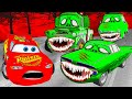 Lightning McQueen  vs ZOMBIE MATER Pixar cars Zombie apocalypse in  BeamNG.drive