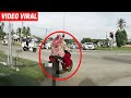 VIDEO Abg Polis tiba-tiba mai, tengok apa akak motor ni buat