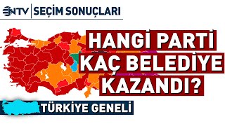 Türkiye Yerel Yöneticilerini Seçti, İşte Partilerin Kazandığı İl, İlçe Sayısı | NTV