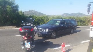 Incidente stradale in Sardegna per George Clooney