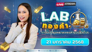 🔴Live วางแผนเทรดทองคำ XAUUSD , GOLD | ประจำวันที 21มกราคม 2568 | Miracle Trade Academy