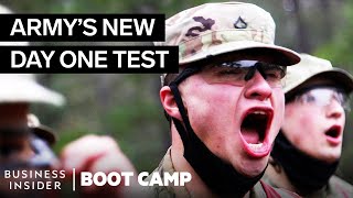 What New Army Soldiers Go Through On Day One Of Boot Camp | Boot Camp